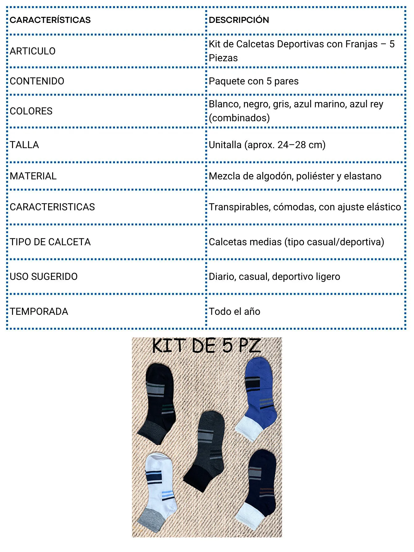 AE6103 KIT DE 5 2549